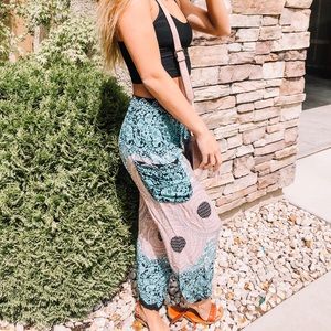 Patterned Hippie/Yoga Flowy Pants